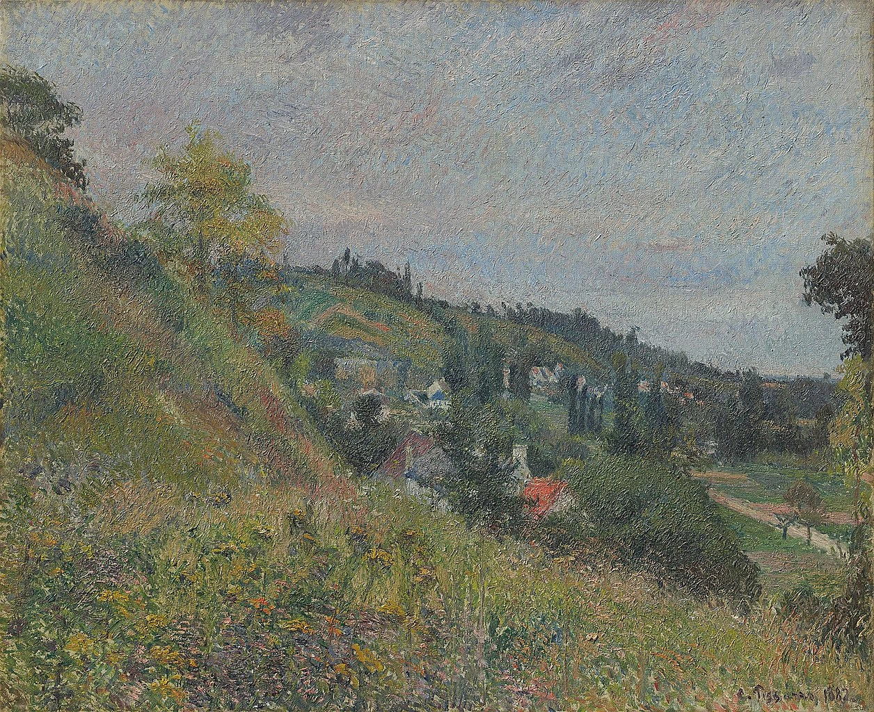 Le colline di Le Chou, Pontoise - Collezione Hasso Plattner, Museo Barberini, Potsdam